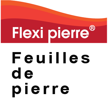 Feuille de pierre Flexi Pierre logo